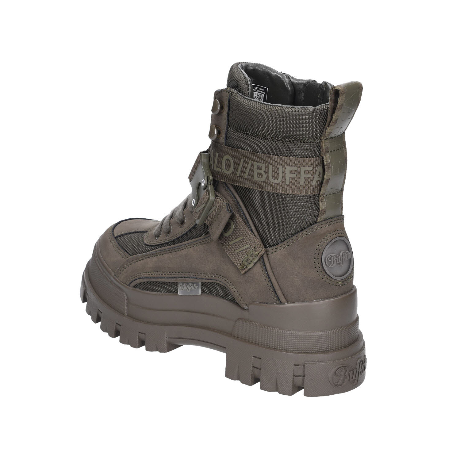 Buffalo ASPHA COM1 LACEUP MID - VEGAN,KHAKI grün Bild 10