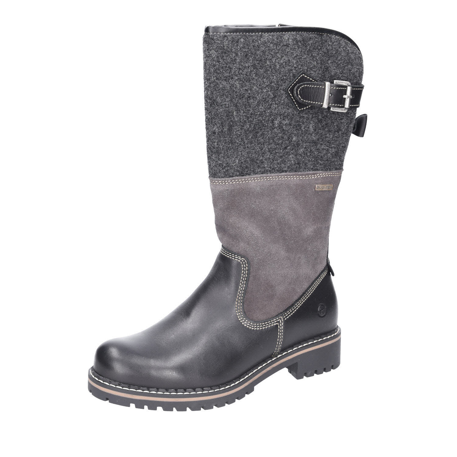 Tamaris Stiefel warm Duo Tex schwarz