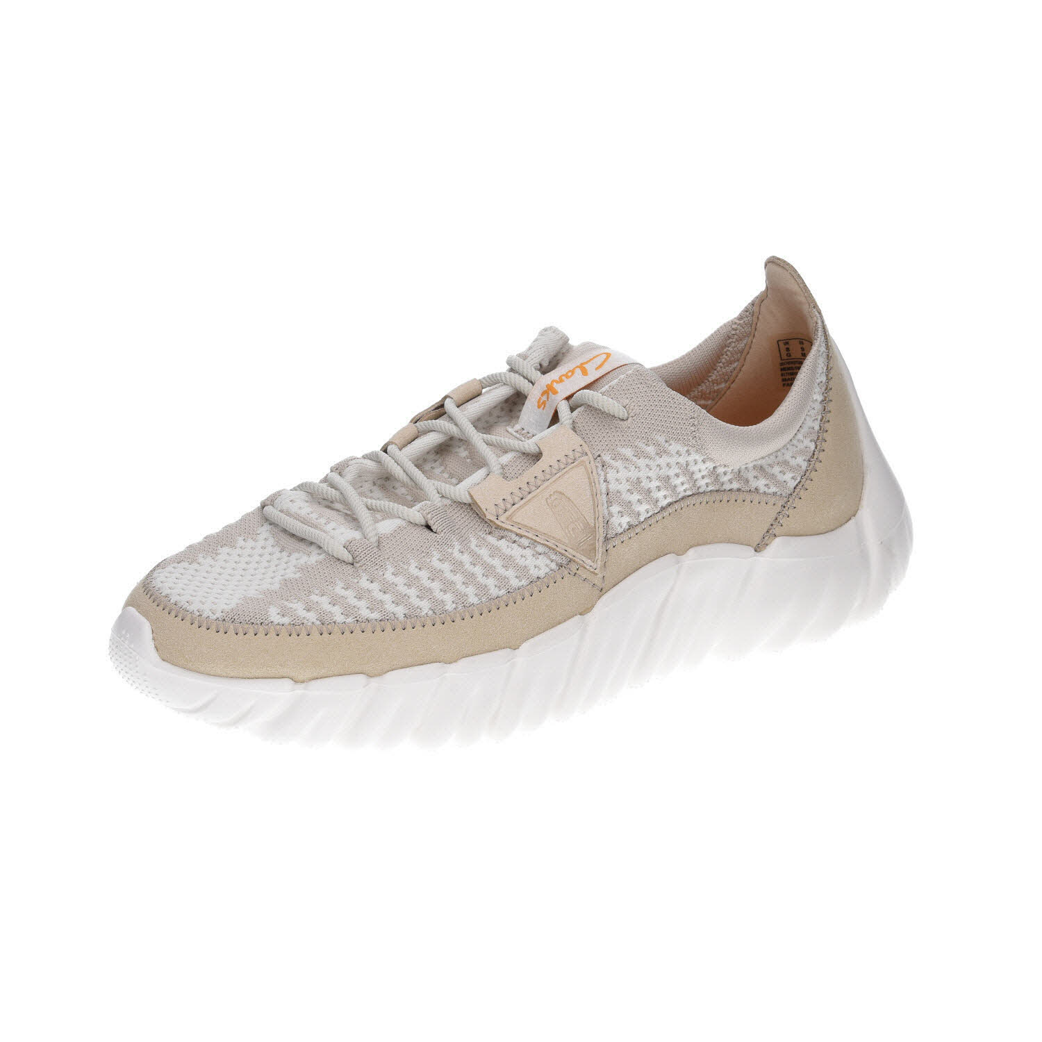 Clarks Nature 360 White Combi beige Weite G