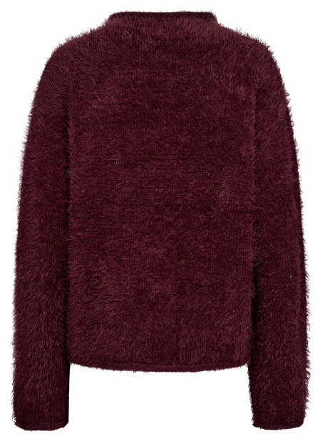 FREE/QUENT Cat Pullover Feather Port Royale rot Bild 2