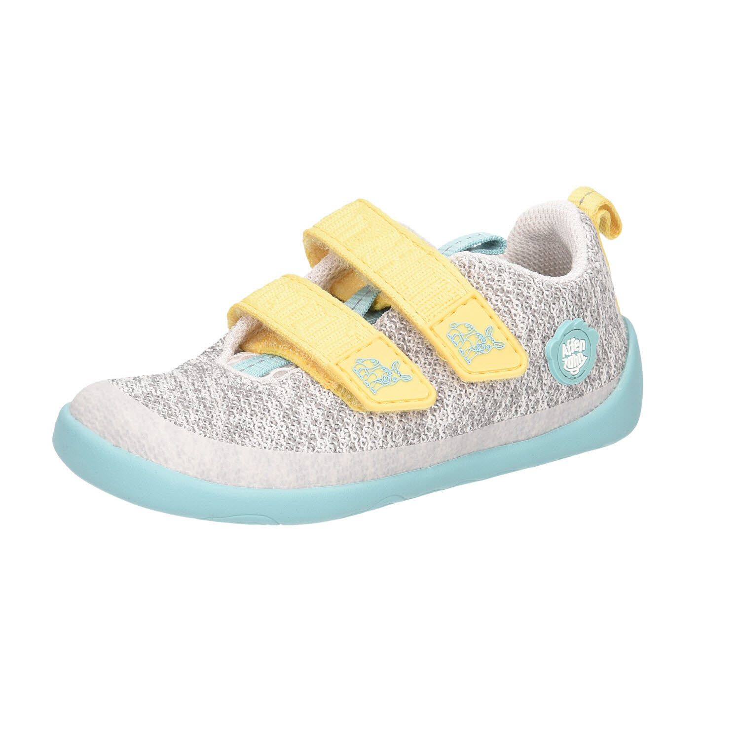 Affenzahn Halbschuh Knit Happy Nashorn mehrfarbig