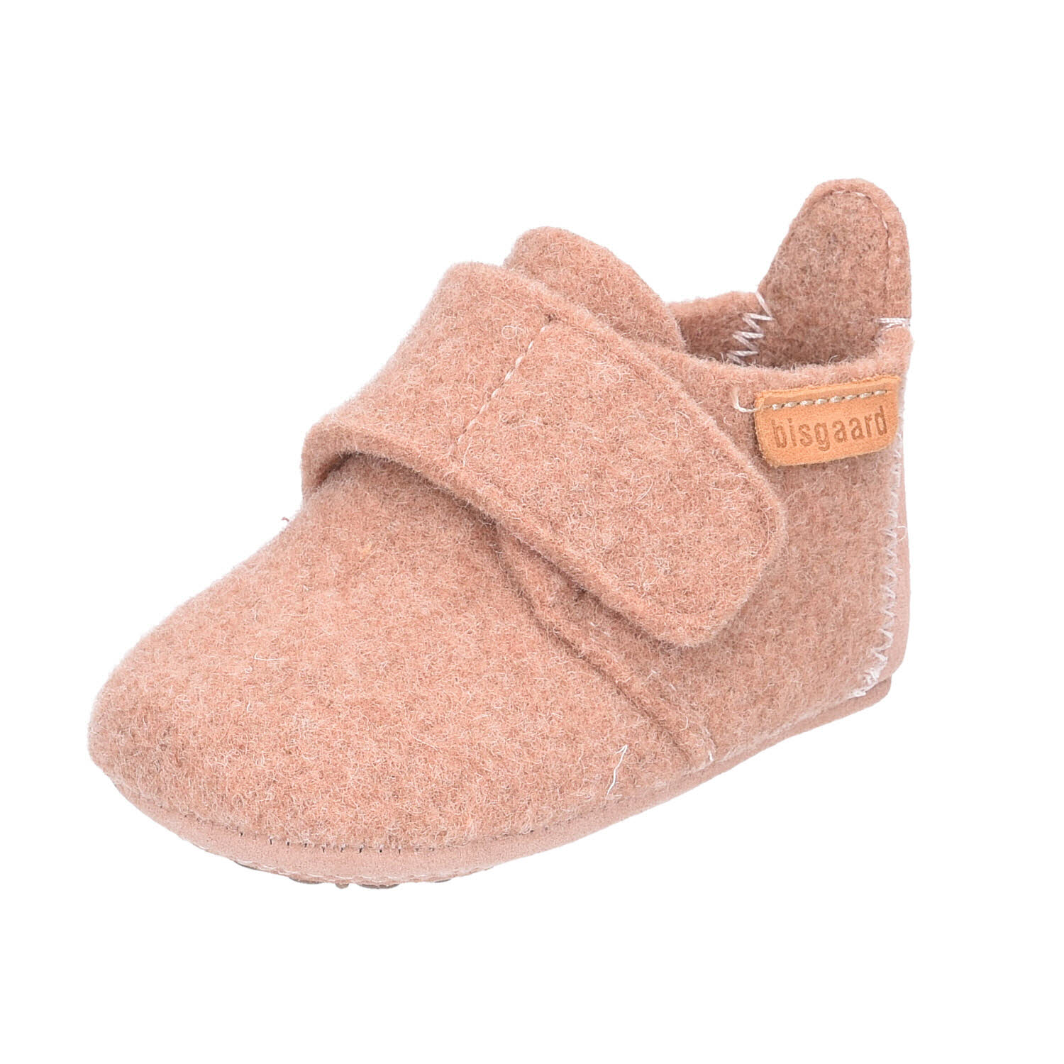 Bisgaard Lauflerner Hausschuh Filz Rose rot Bild 1
