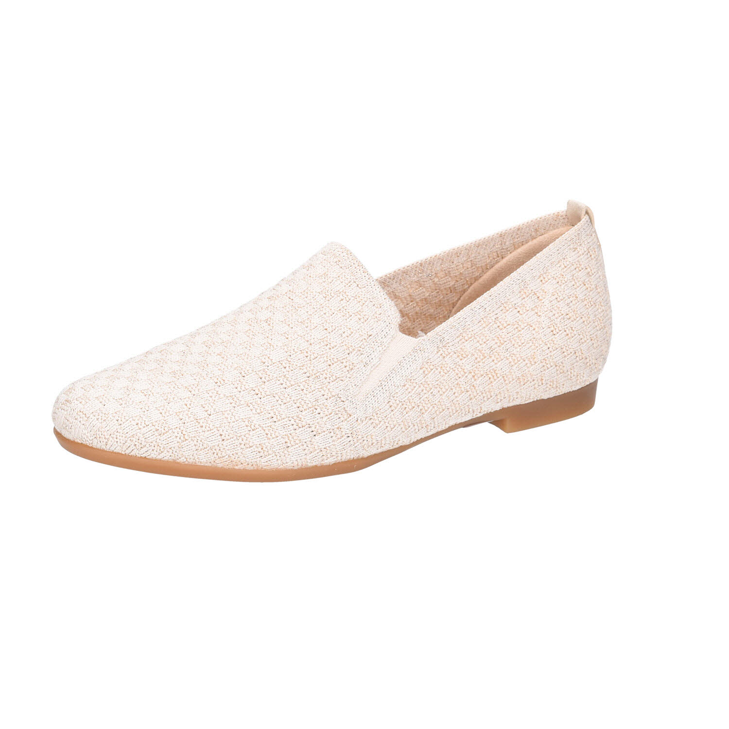 Remonte Slipper Knitup 270 Cotton Muschel beige Weite F