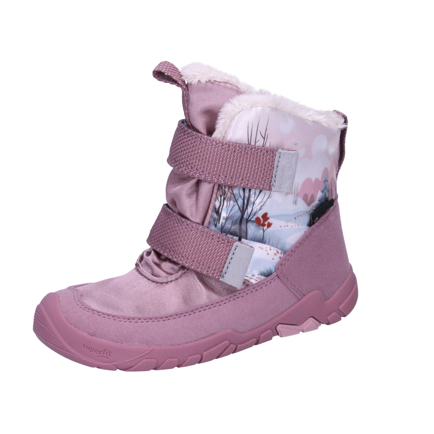 Superfit Trace Gore Tex warm Barfuss Lila/Rosa rot WMS-Mittel