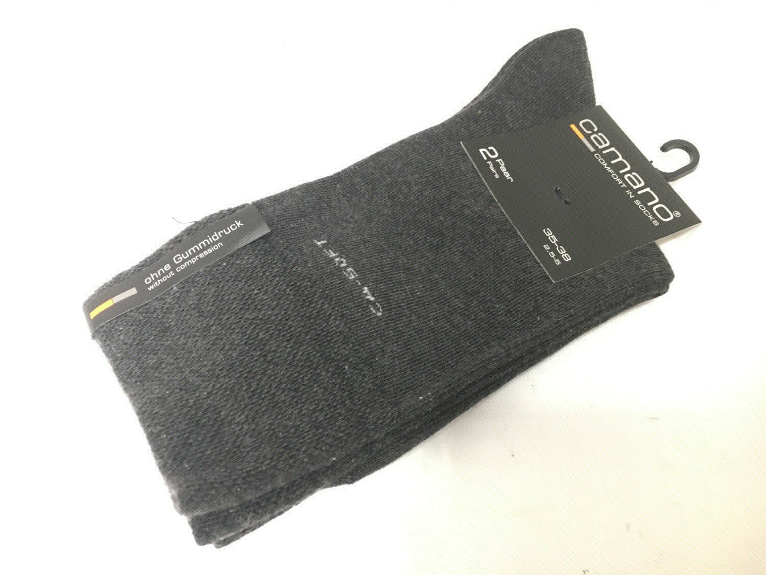 Camano Soft Socks Anthracite grau Bild 1