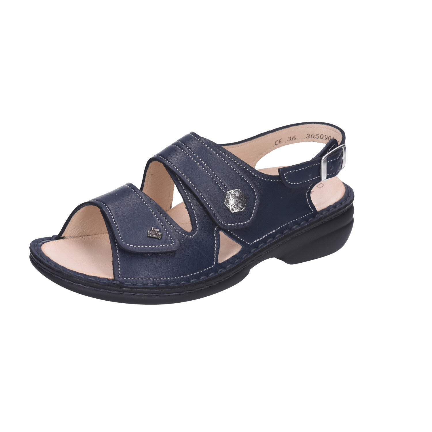 FinnComfort Milos Nube Atlantic blau