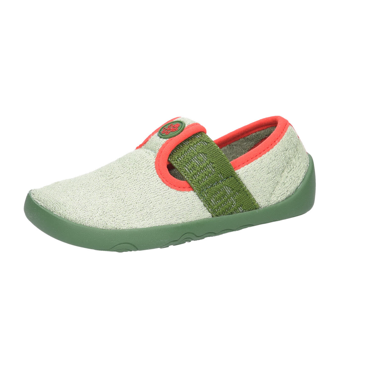 Affenzahn Hausschuh Vegan Dreamy Drache grün Bild 1