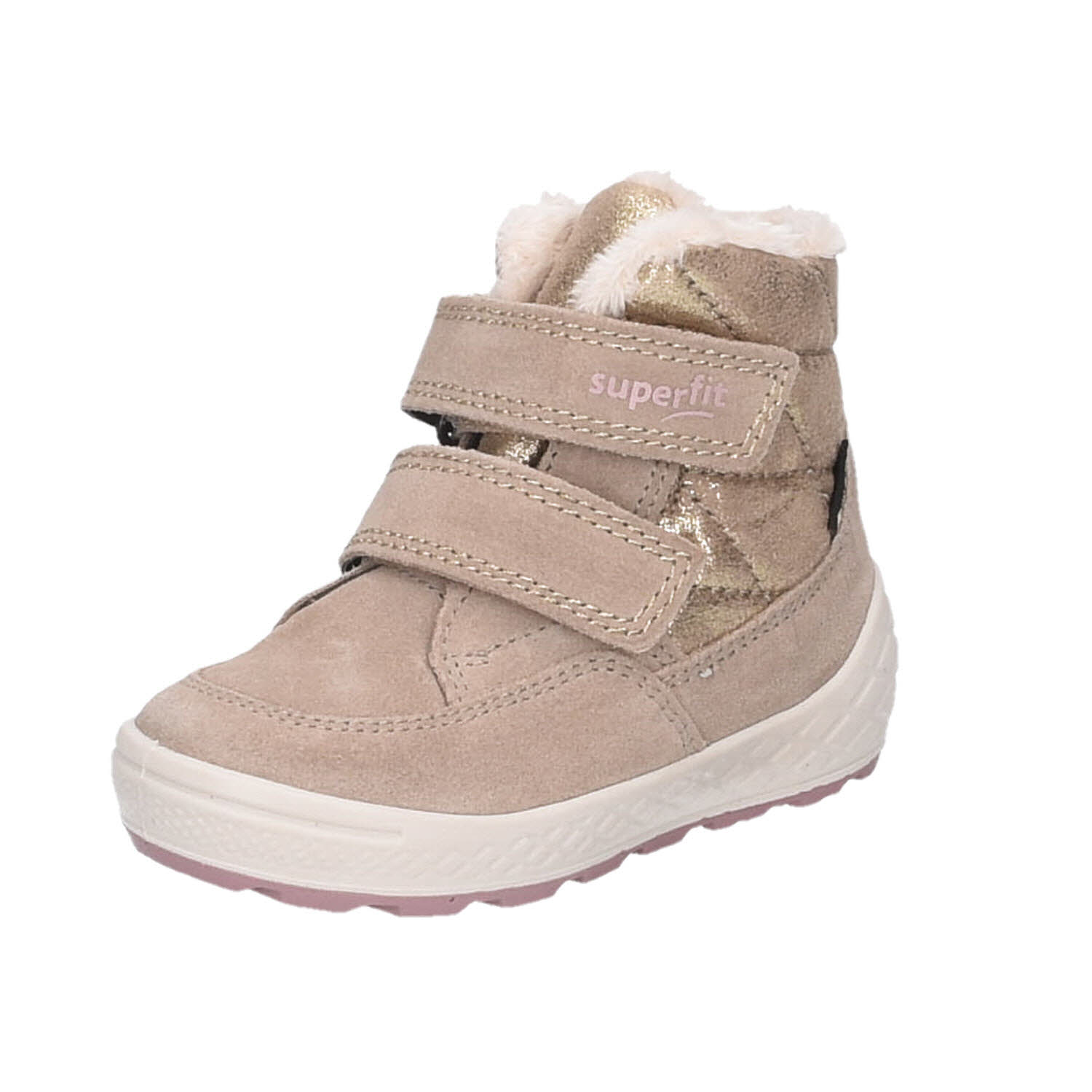 Superfit GROOVY 2.0 GTX Warm Suede Gold beige WMS-Mittel