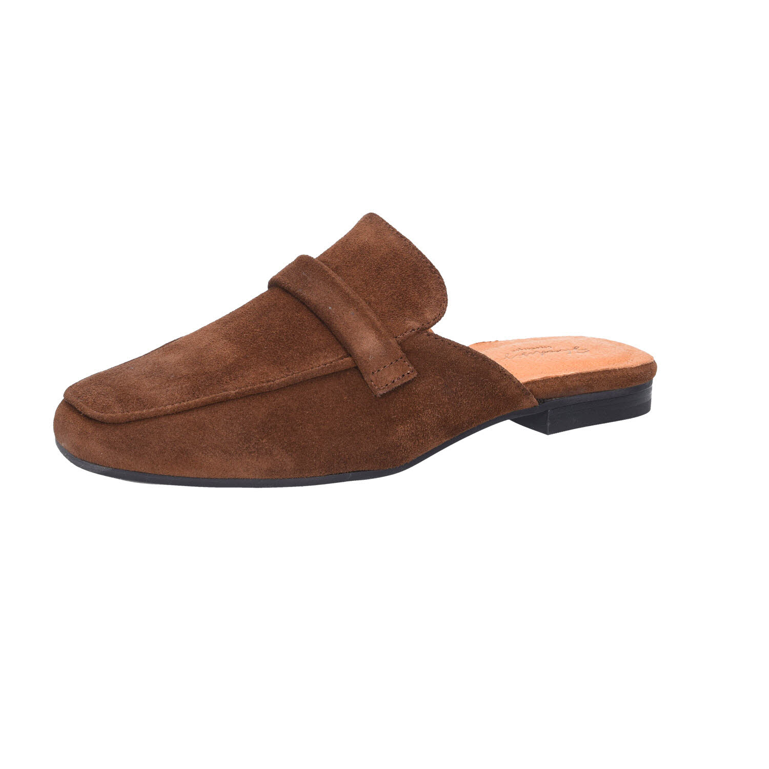 Shoedesign Copenhagen Lorry S Mules Dark Brown Suede braun