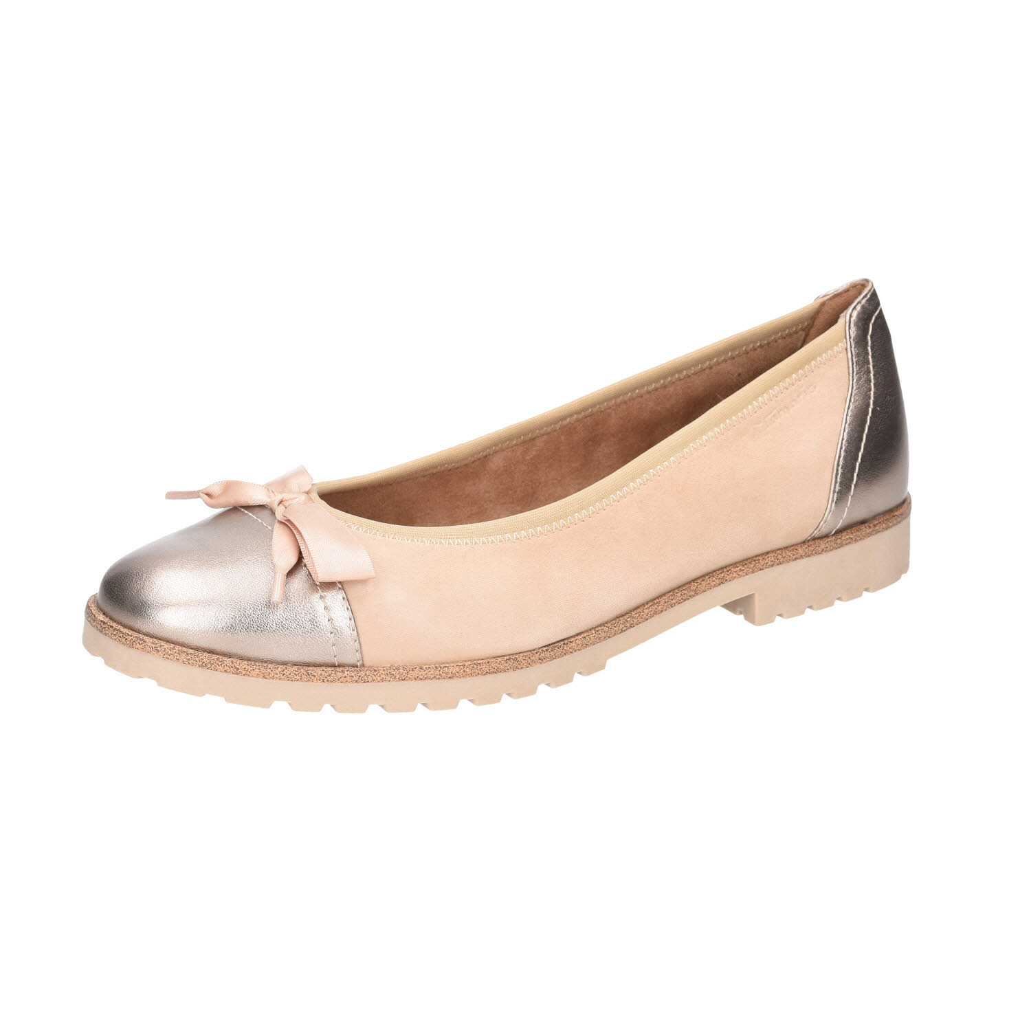 Tamaris Ballerina Tan Comb braun