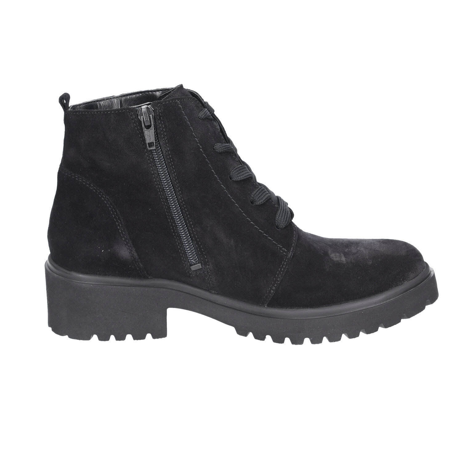 Waldläufer H-Luise Velourleder Warm schwarz Weite H Bild 5