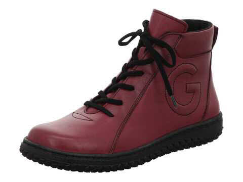 Gemini Boots Berry leder rot