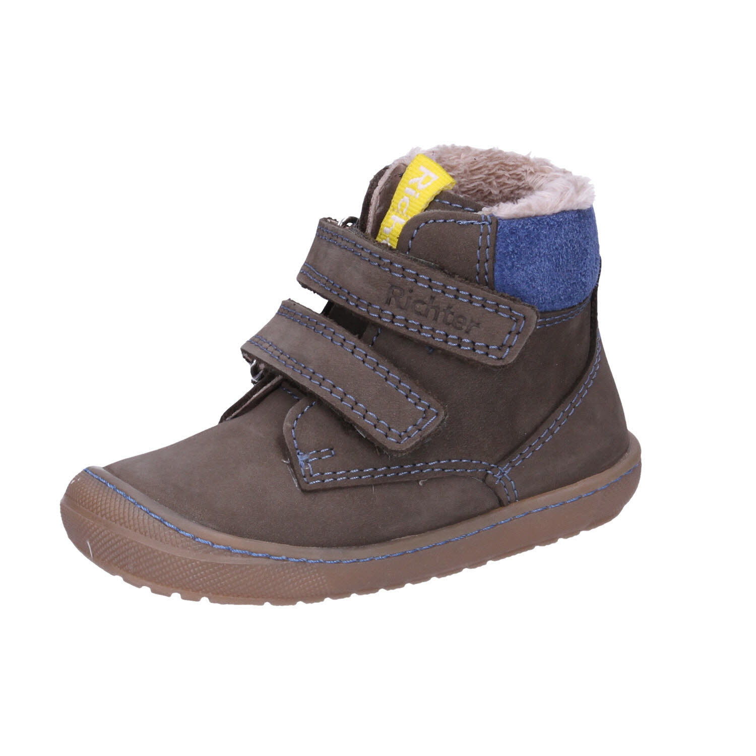 Richter Kinderschuhe Stiefel Olive/Blue grün WMS-Mittel