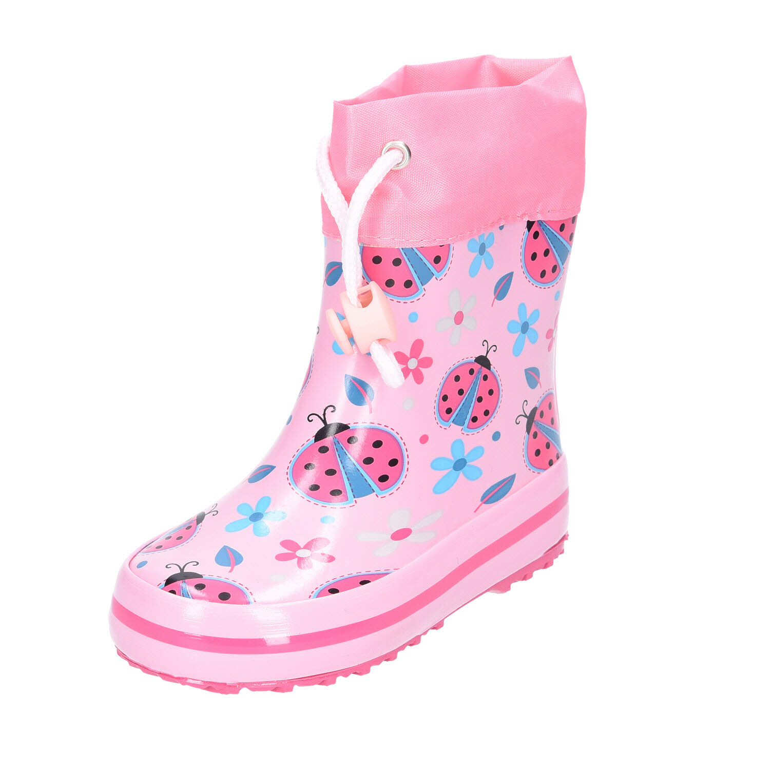 Beck Alois Gummistiefel kurz Glückskäfer, rosa pink Bild 4