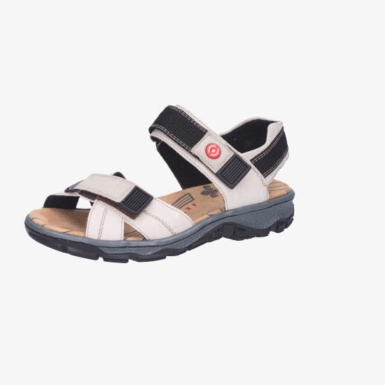 Rieker FSK Damen Sandalen beige Weite F Bild 1