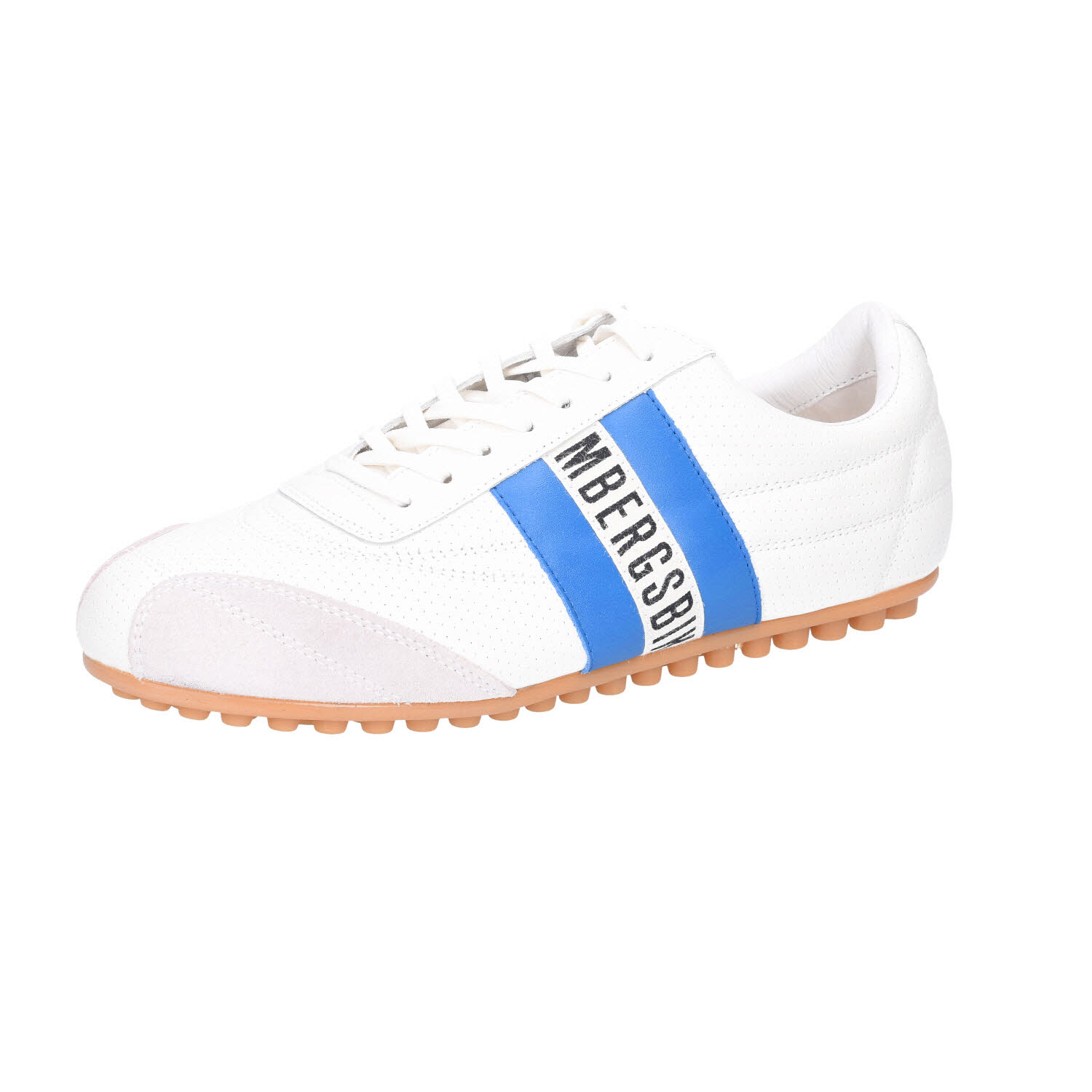 BIKKEMBERGS Retro Sneaker Bianco/Azur weiß