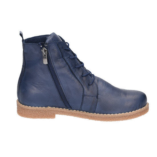 Andrea Conti Boots Dunkelblau Leder blau Bild 5