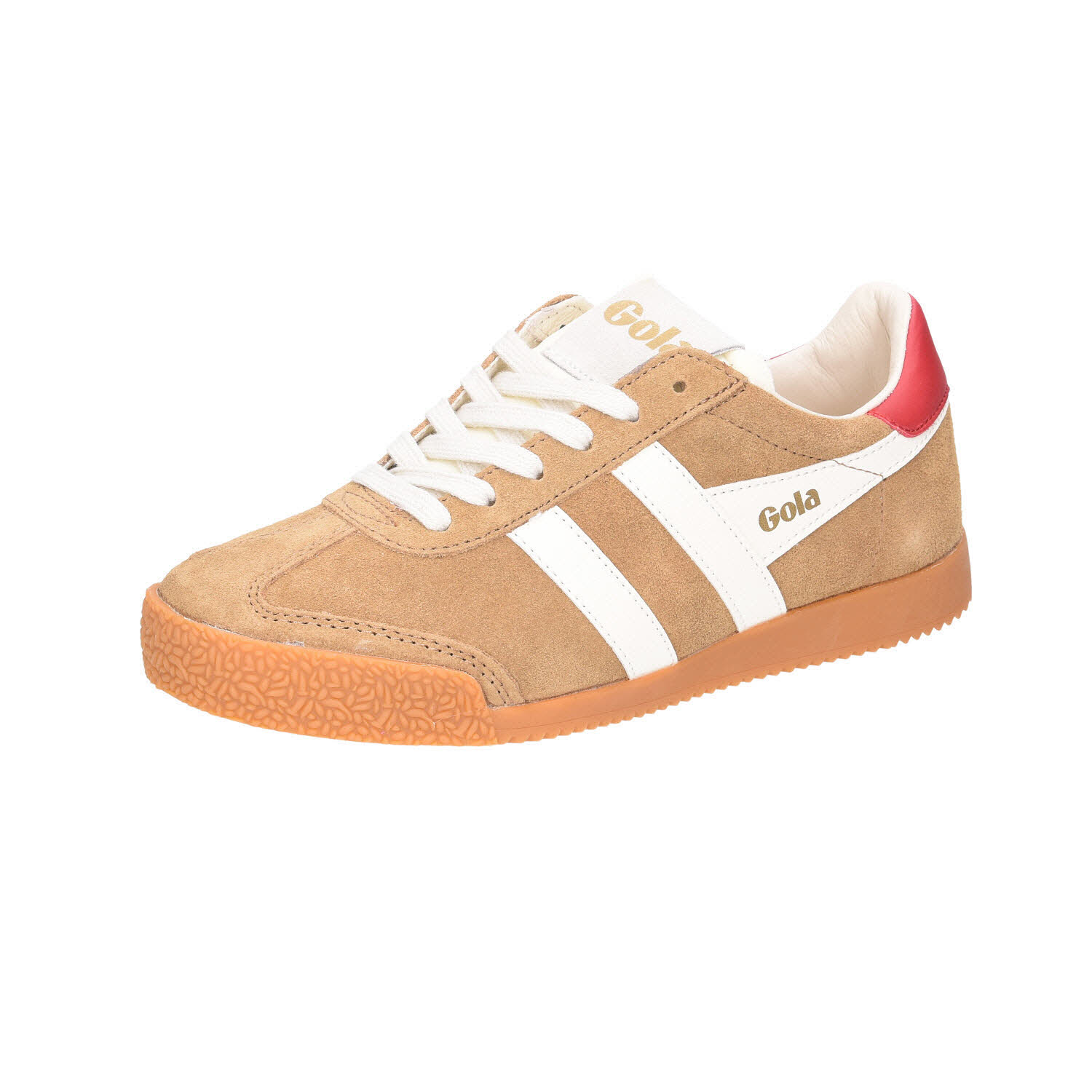 Gola Elan Caramel/Offwhite/ Deep Red braun