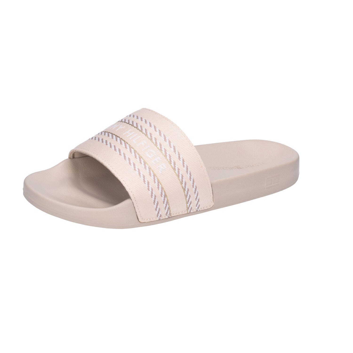 Tommy Hilfiger Webbing Slides Sandalwood beige