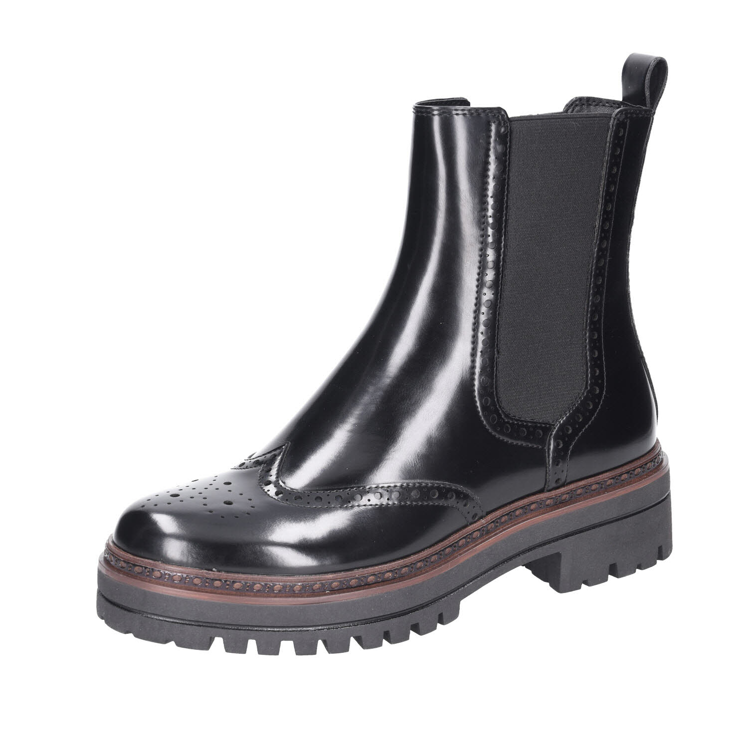 Tamaris Budapester Chelsea Boots Black schwarz