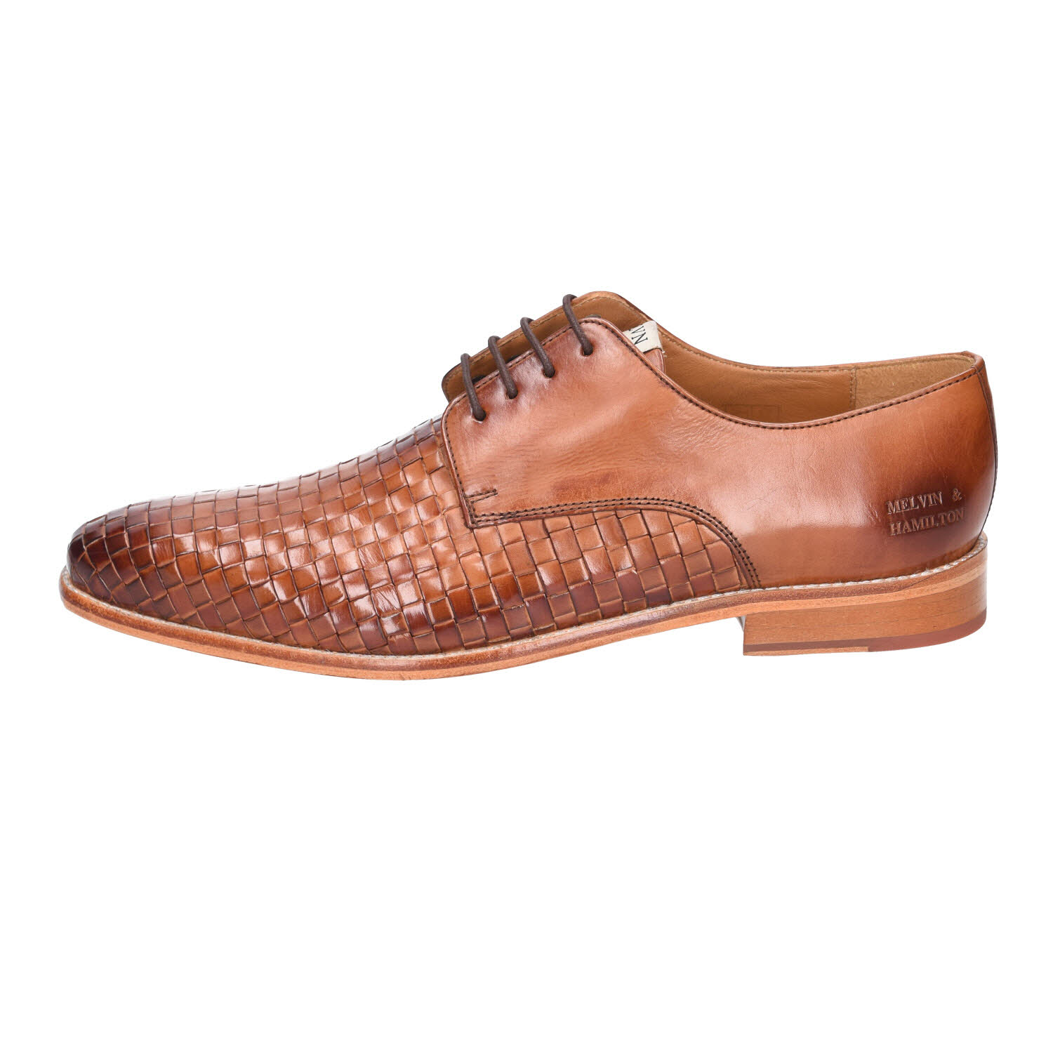 Melvin&Hamilton Dylan 5 Woven Leather Tan braun Bild 2