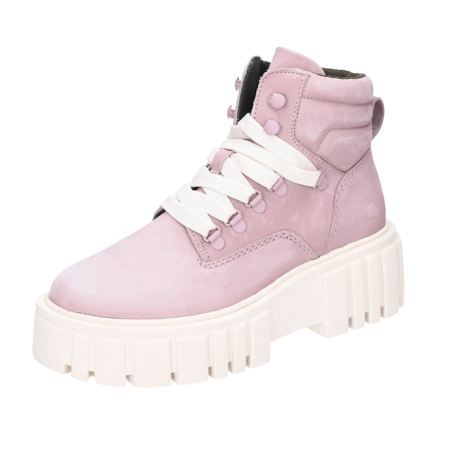 Marc O'Polo Lace Up Bootie Blooming Lilac pink