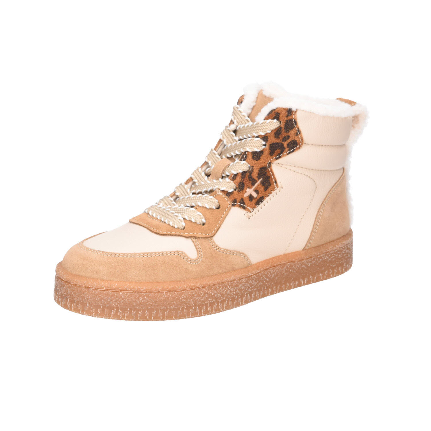 Tamaris Boots Leather Taupe beige
