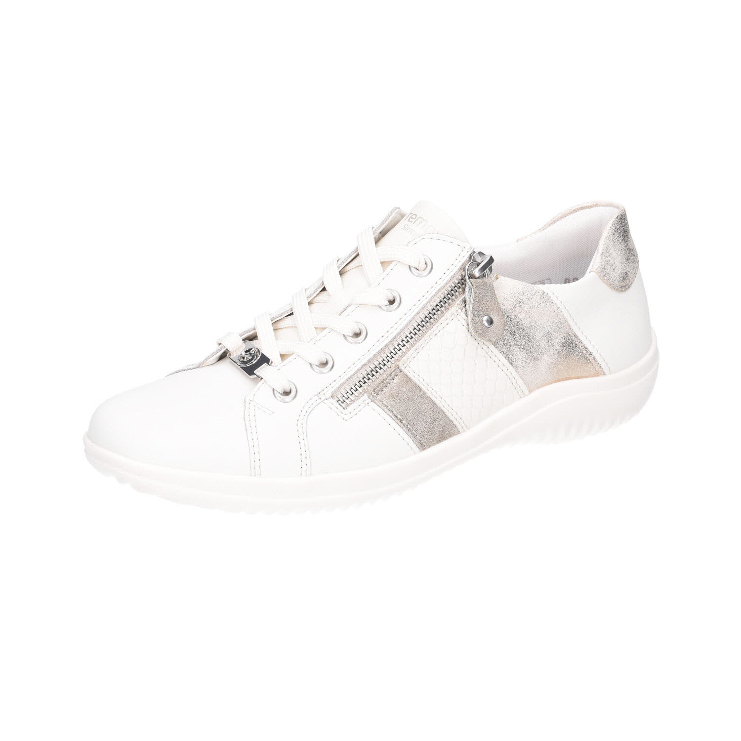 Remonte Halbschuh Snow Perle Offwhite weiß Weite G