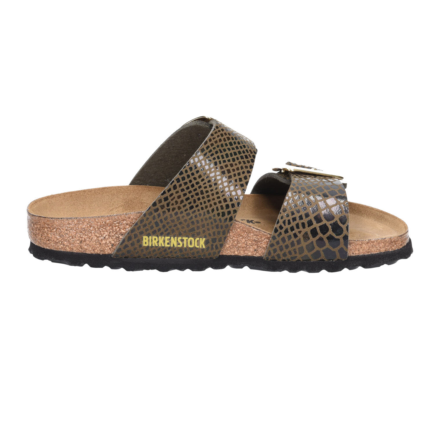 Birkenstock Sydney CB SYN Shiny Snake Sage grün Birkenst schmal Bild 4