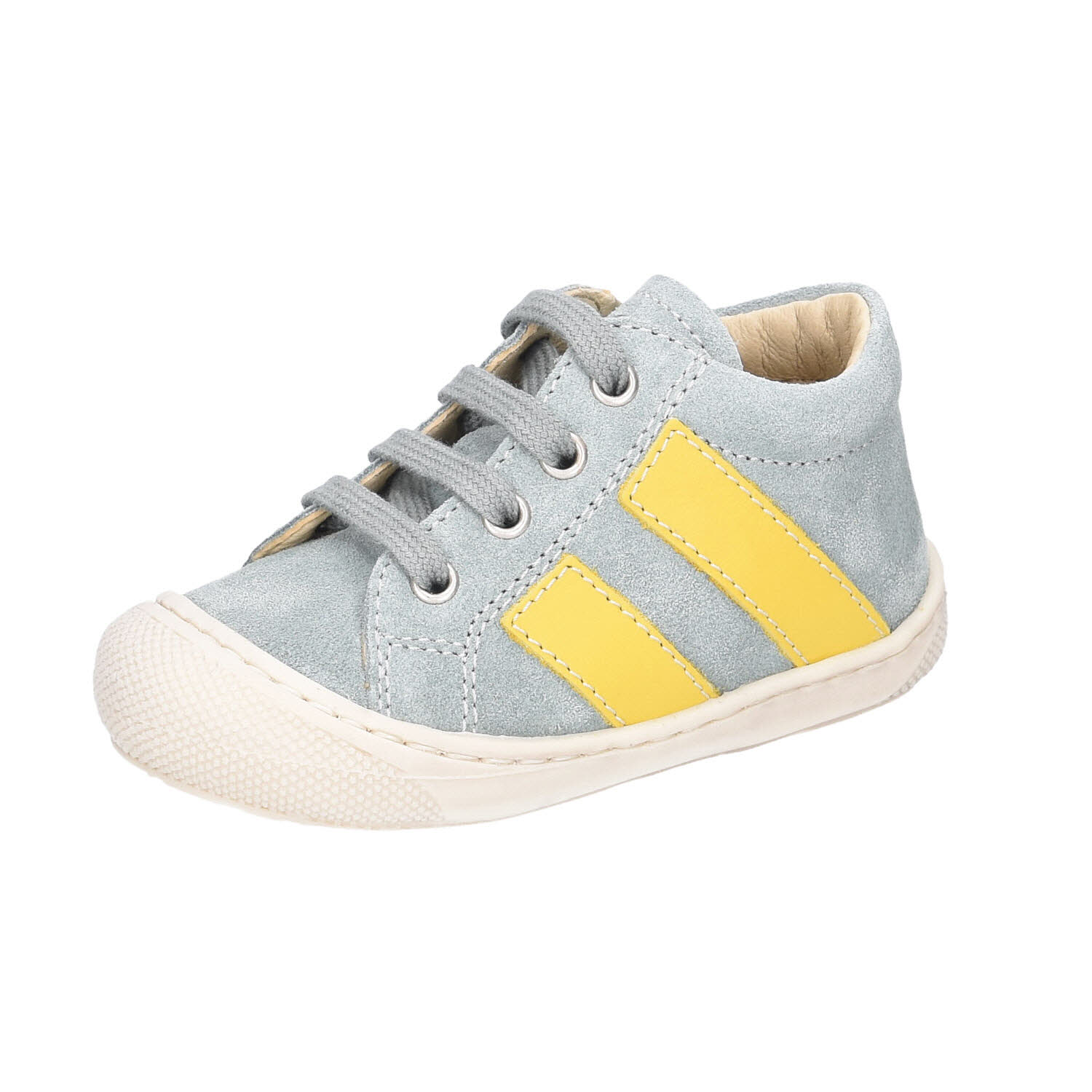Naturino Macks Leder schmal Sage-Yellow grün