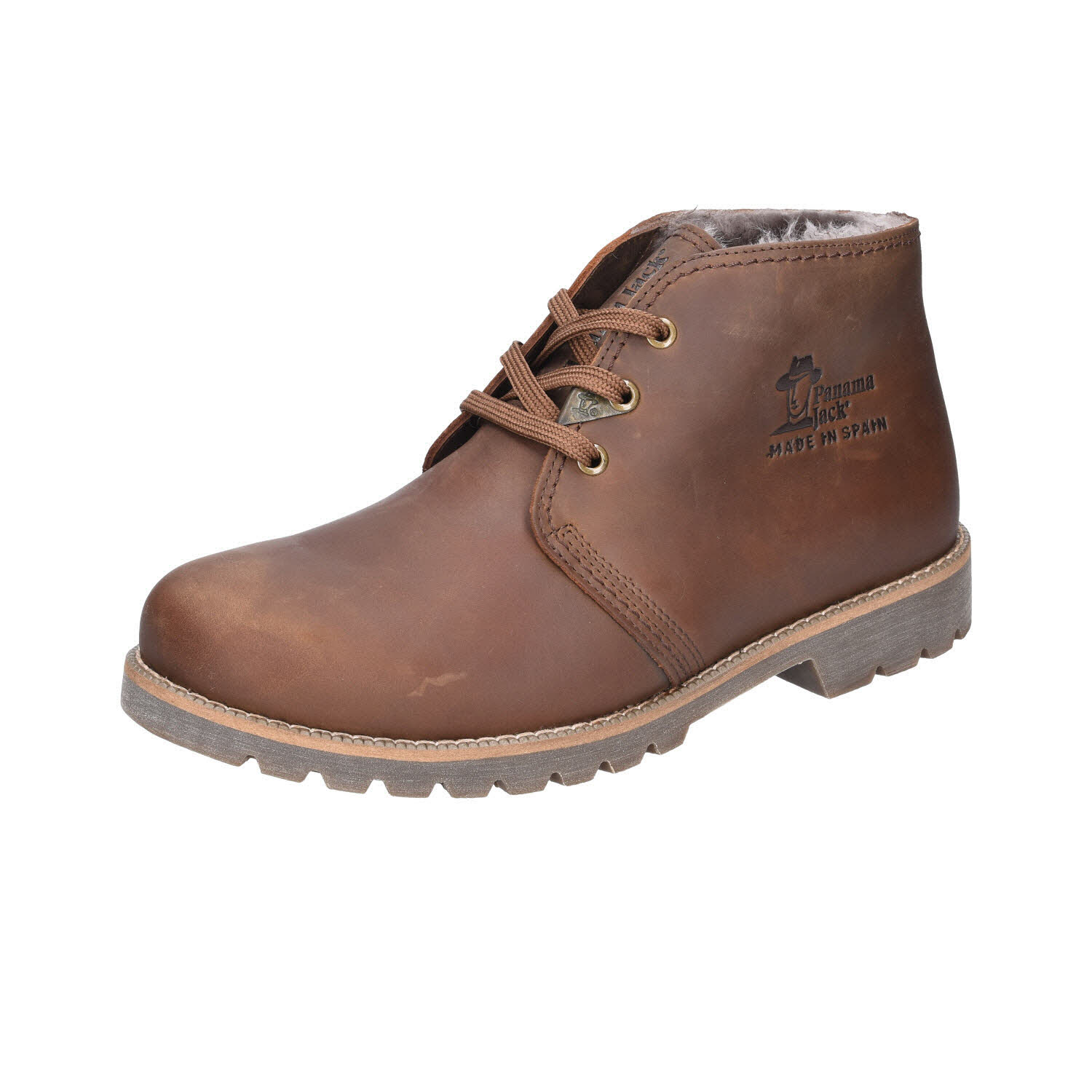 Panama Jack Bota Panama Igloo C5 Cuero Lammfell braun