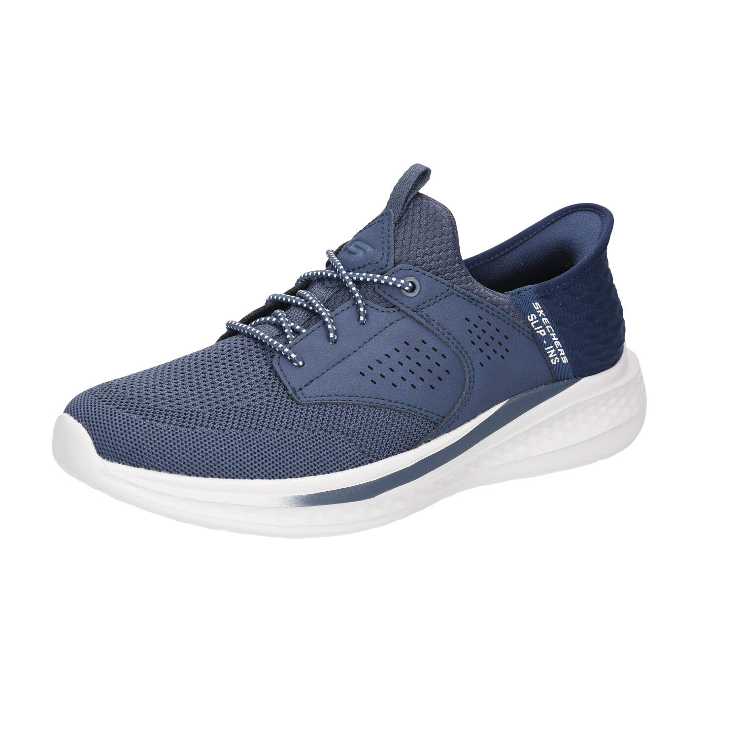 Skechers SLIP-INS RELAXED FIT Slade Vegan blau