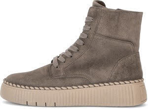 Gabor Boots Mohair Suede grau Weite F
