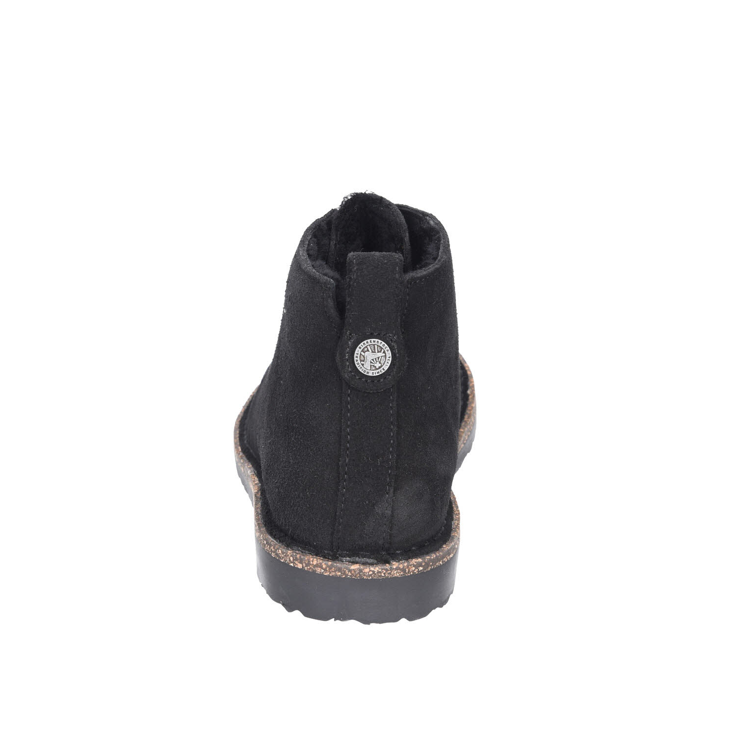 Birkenstock Uppsala Chukka Shearling Suede Leather schwarz Bikenst normal Bild 4