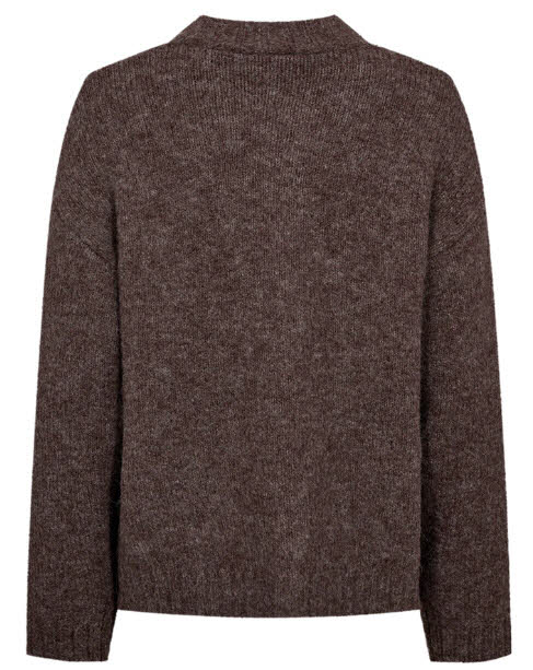 FREE/QUENT Lulu Cardigan Coffee Bean braun Bild 2
