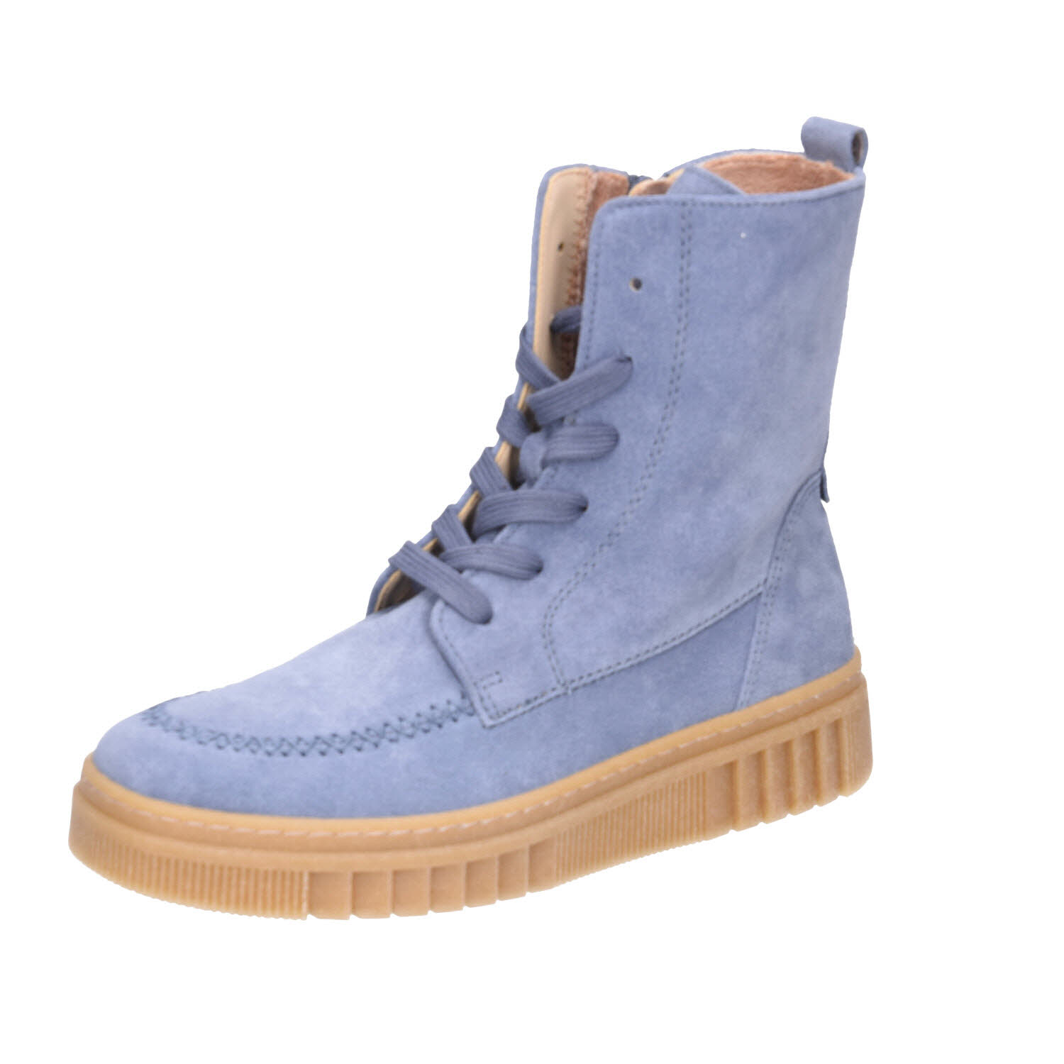 Gabor Winterboot Weite H Denim Suede blau Weite H