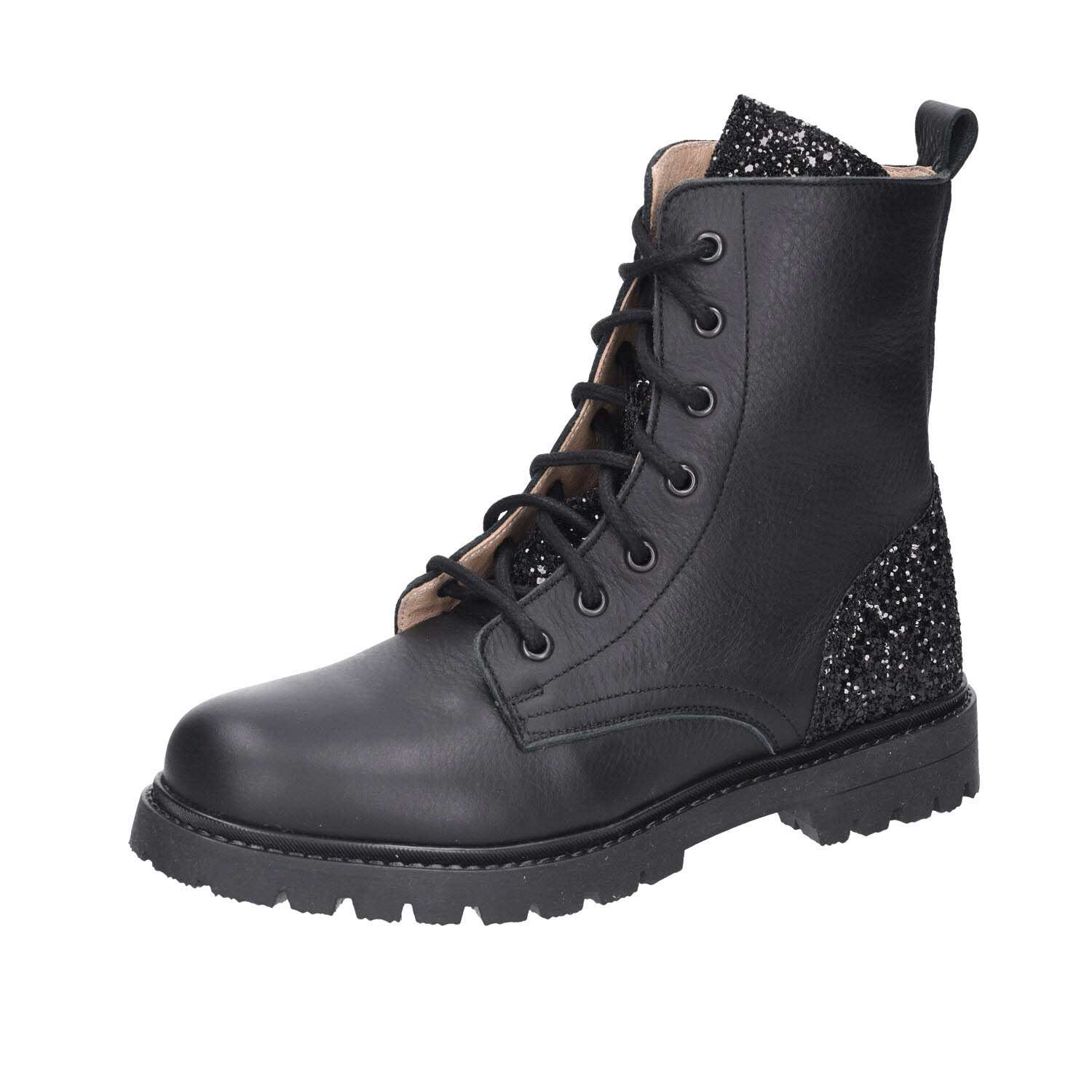 Mjus Boot Lederfutter Denver Nero schwarz