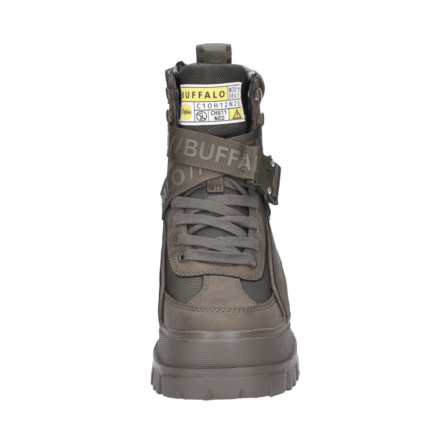 Buffalo ASPHA COM1 LACEUP MID - VEGAN,KHAKI grün Bild 6