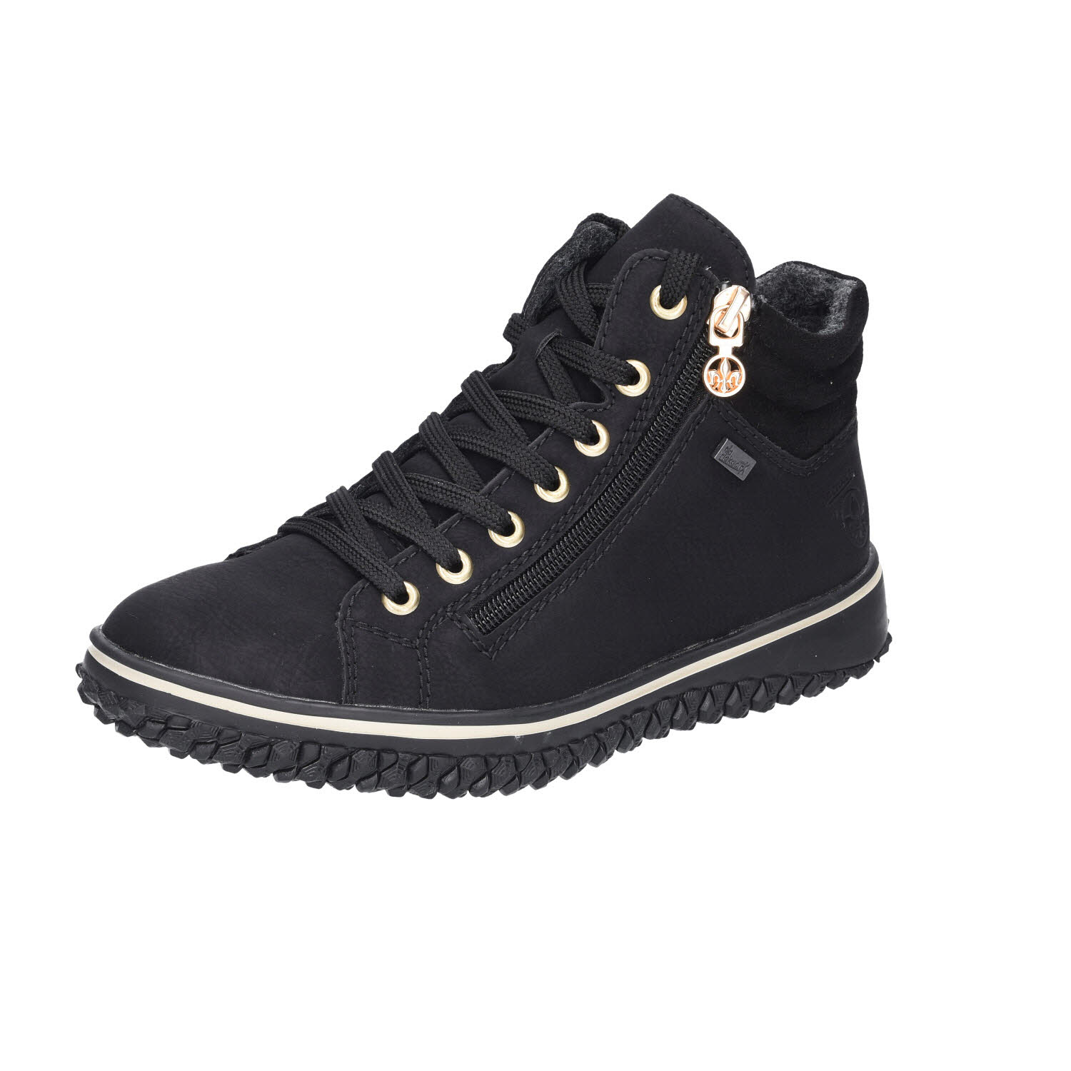 Rieker Tex Schuh schwarz Weite F