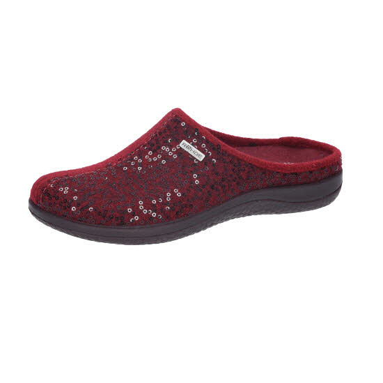 Rohde Bari Weinrot Softfilz Warmfutter rot Weite G Bild 1