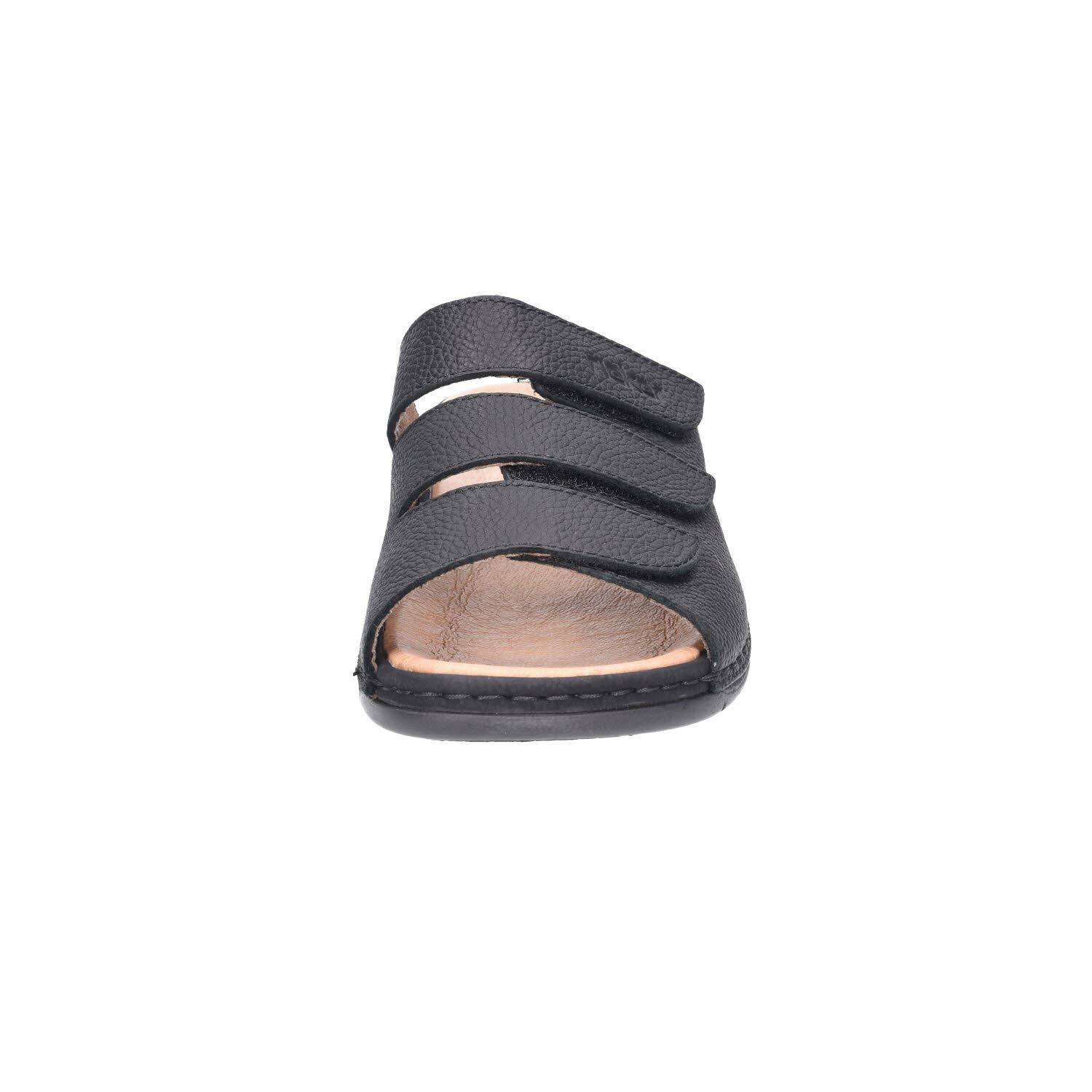 Rieker Fußbett Pantolette schwarz Weite G Bild 5