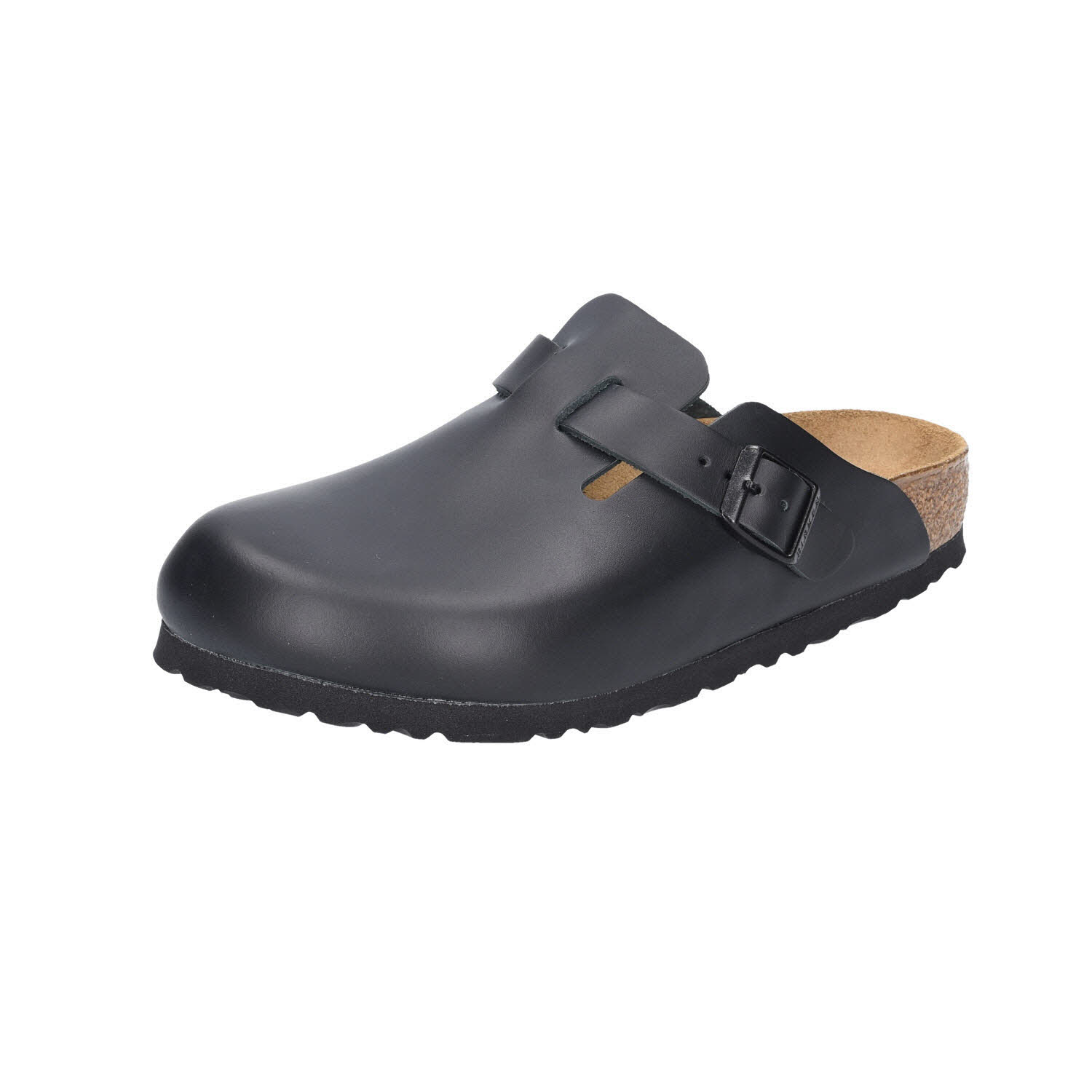 Birkenstock Boston Leder schmal schwarz Birkenst schmal