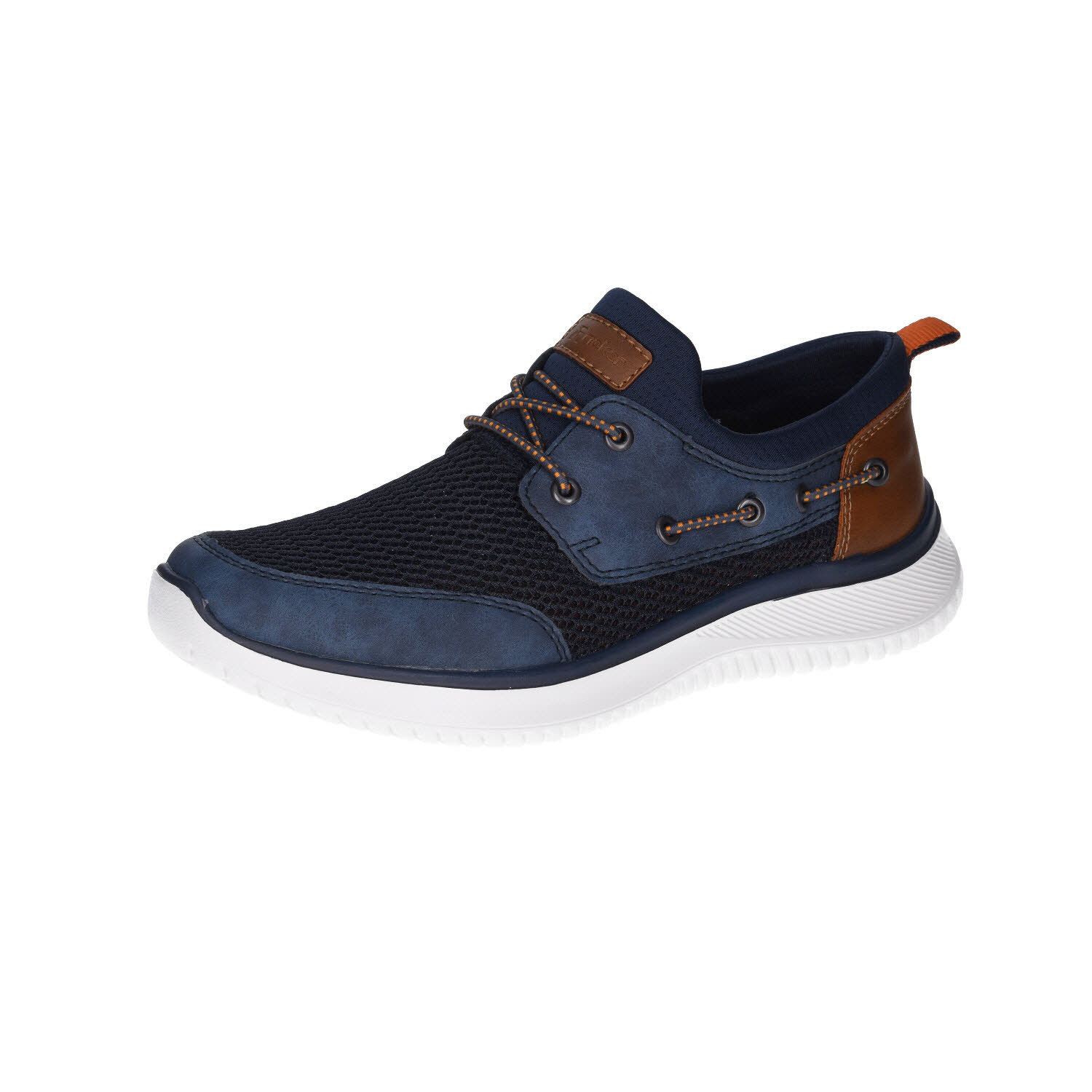 Rieker Slipper Weite G + blau Weite G