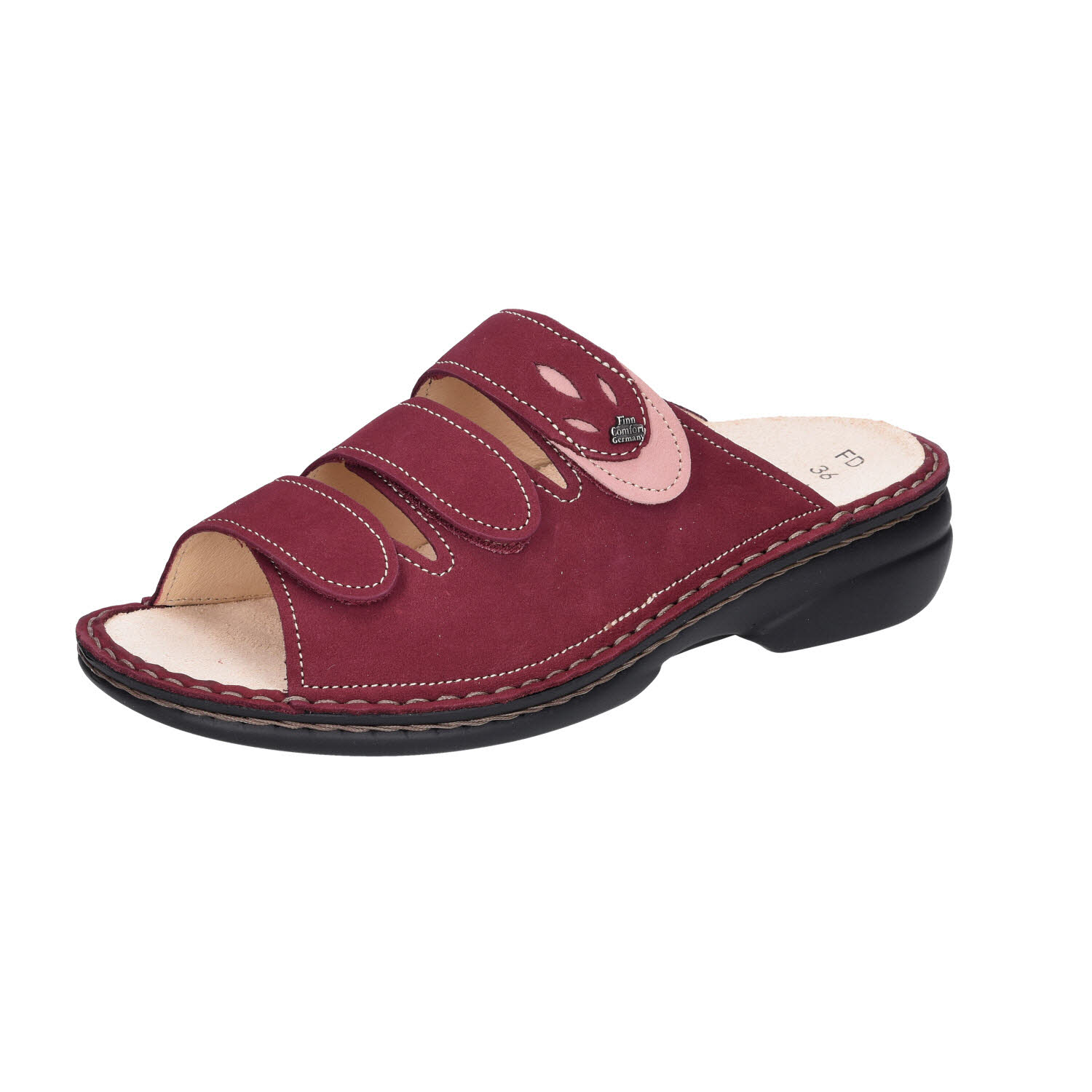 FinnComfort Kos Rumba/Candy Nubuk rot