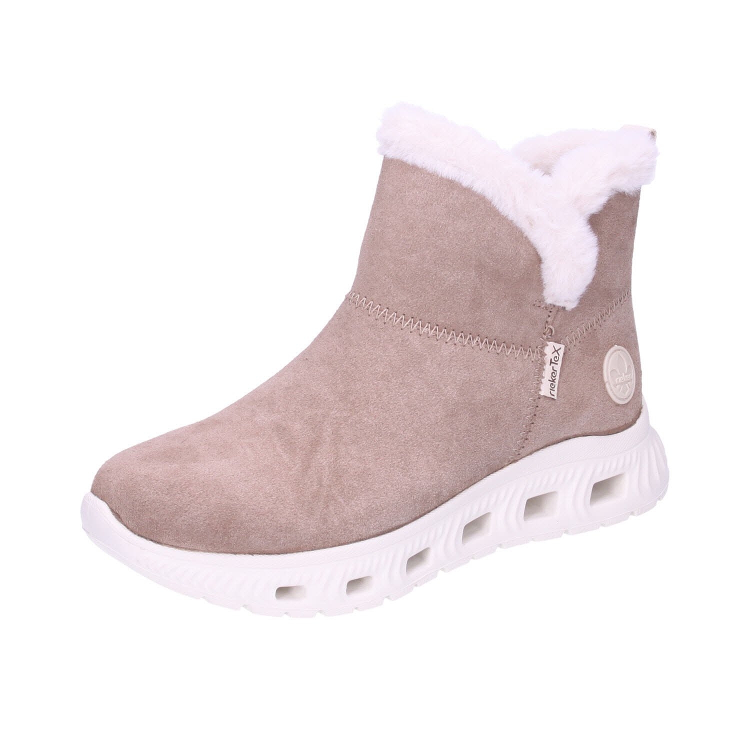 Rieker Stiefel warmfutter Weite G beige Weite G