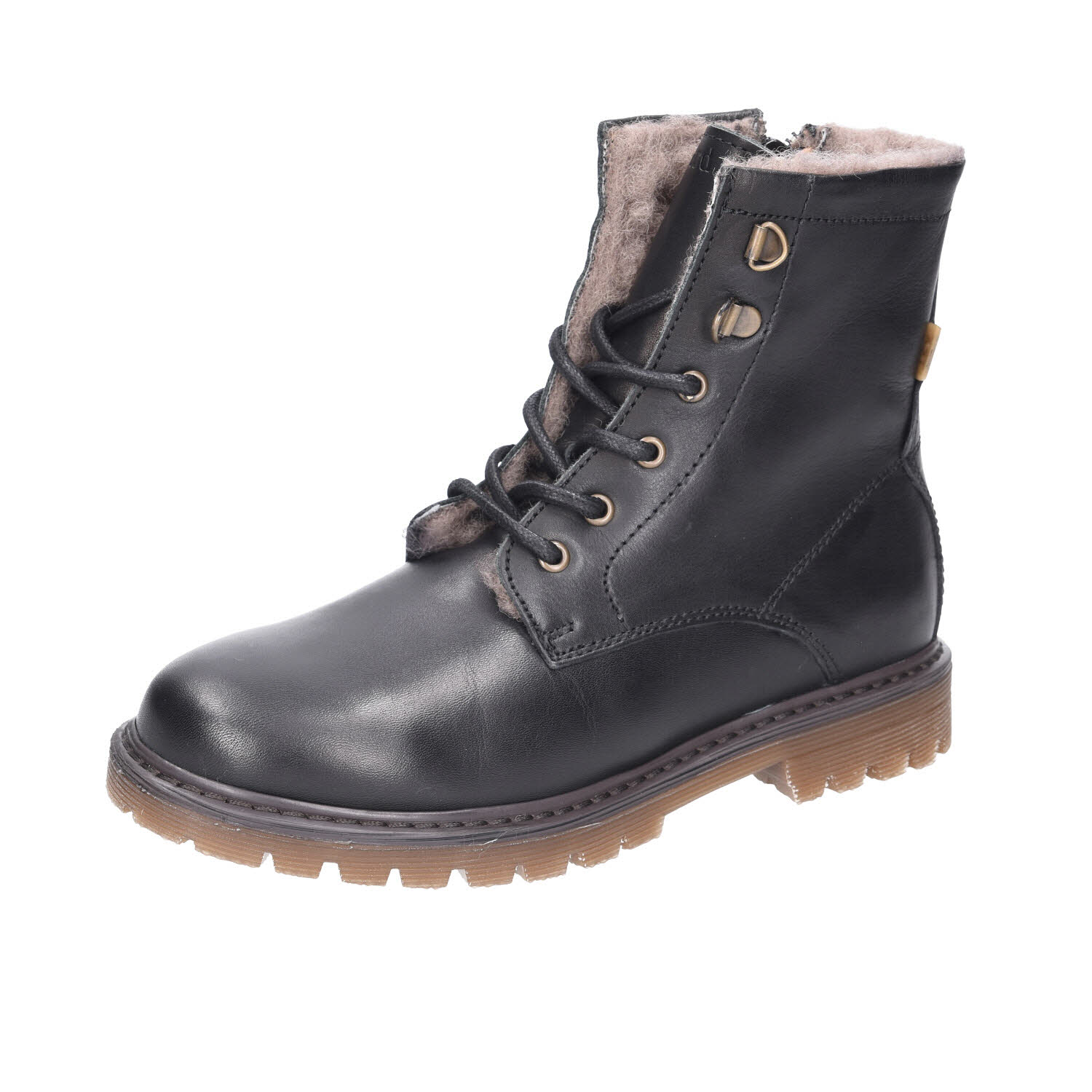 Bisgaard Maia Boots Tex Leder schwarz WMS-Mittel