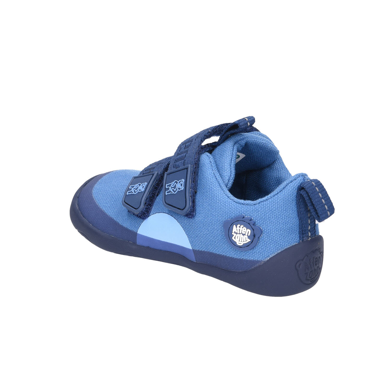 Affenzahn Lucky Bär Baumwolle Barfuss blau Bild 10