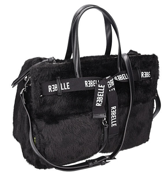 REBELLE Scarlet Shopper M Fox Black schwarz