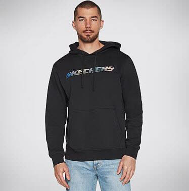 Skechers Men's Gradient Hoodie Black schwarz