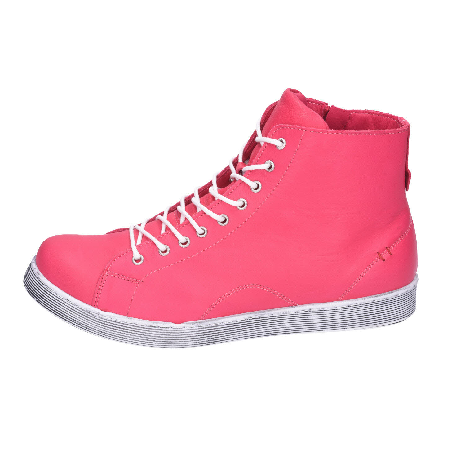 Andrea Conti High Sneaker Magenta pink